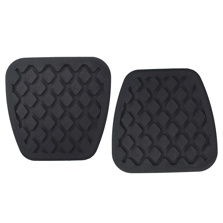 Silscvtt 2Pcs Brake Clutch Pedal Pad Replacement for 1986-2013 Honda Acura Civic del Sol