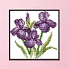 (Counted/Stamped) 14CT Flower Of Happiness - Cross Stitch 17*17cm/6.69*6.69in(Brand)