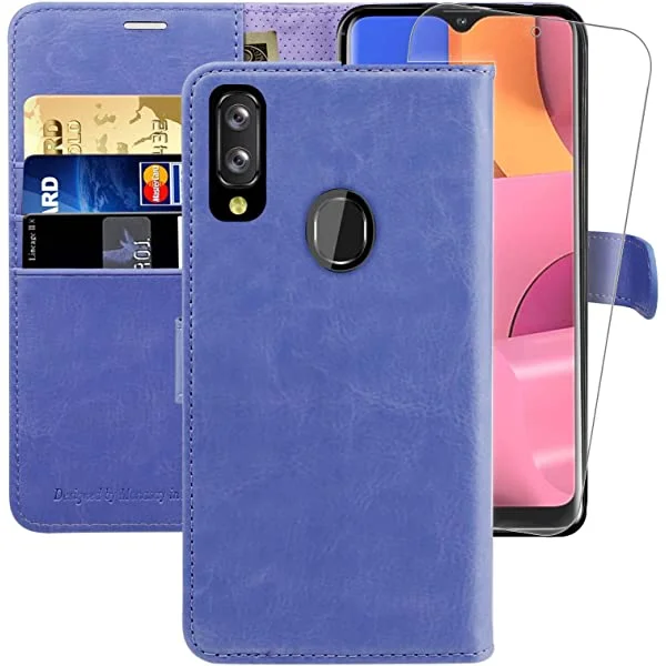 MONASAY Samsung Galaxy A20 Wallet Case/Galaxy A30 Wallet Case, 6.4 inch