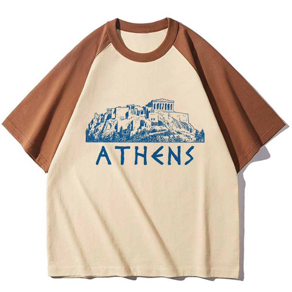 Gamesnears Greece top women crew neck top girl 2000s designer clothing