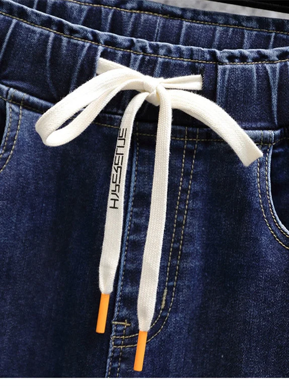 Women Half Sleeve V-neck Solid Color Dress