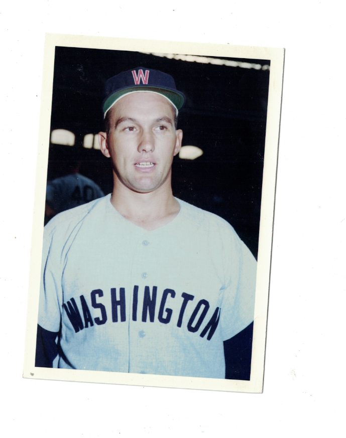 Ken Retzer Washington Senators Vintage BRACE Original 3 1/2 x 5 Photo Poster painting RH2