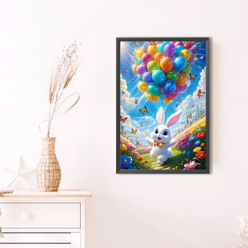 Diamond Painting - Full Round Drill - Sring Rabbit(Canvas|40*60cm)