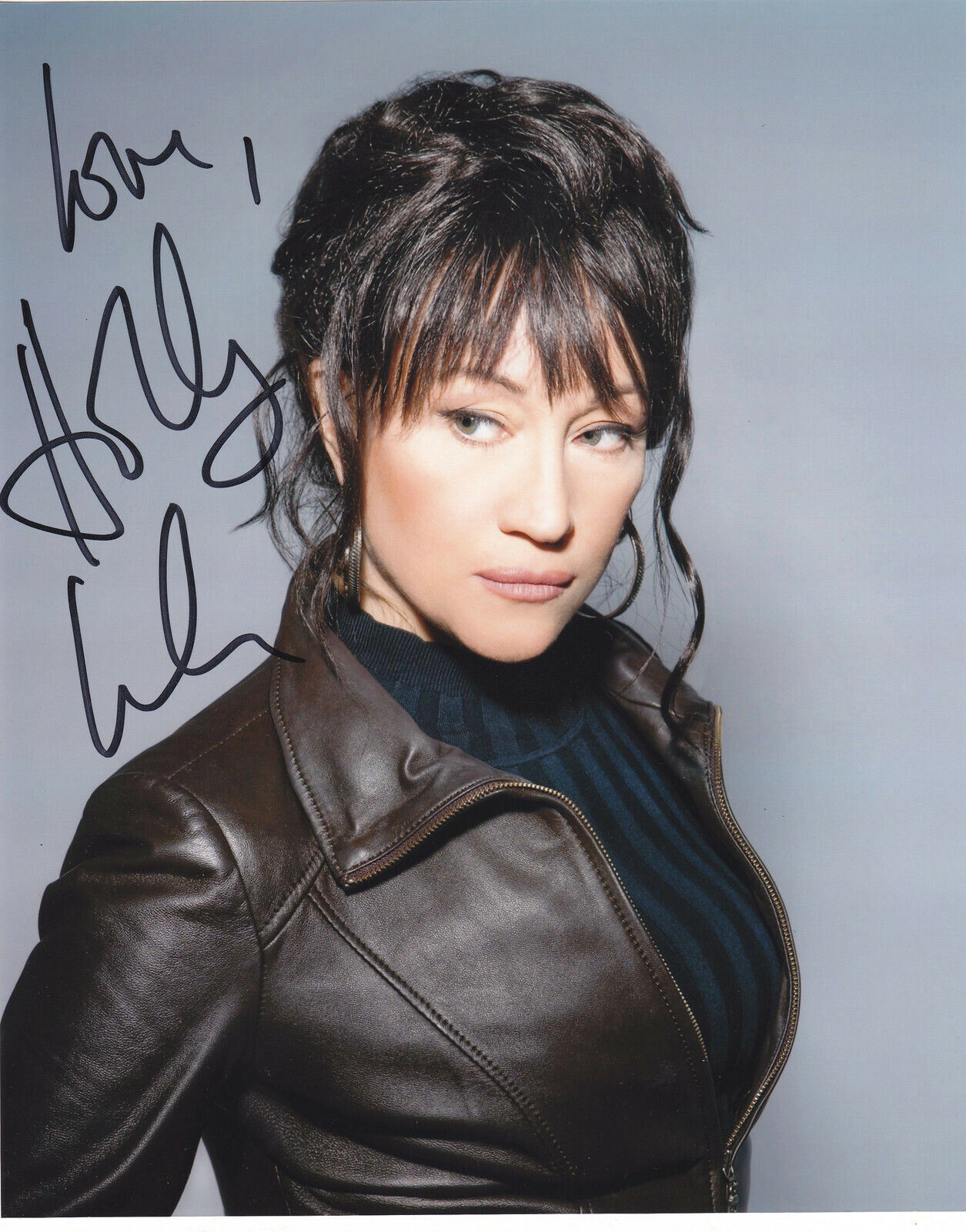 HOLLY COLE SIGNED JAZZ MUSIC 8X10 Photo Poster painting EXACT PROOF #2