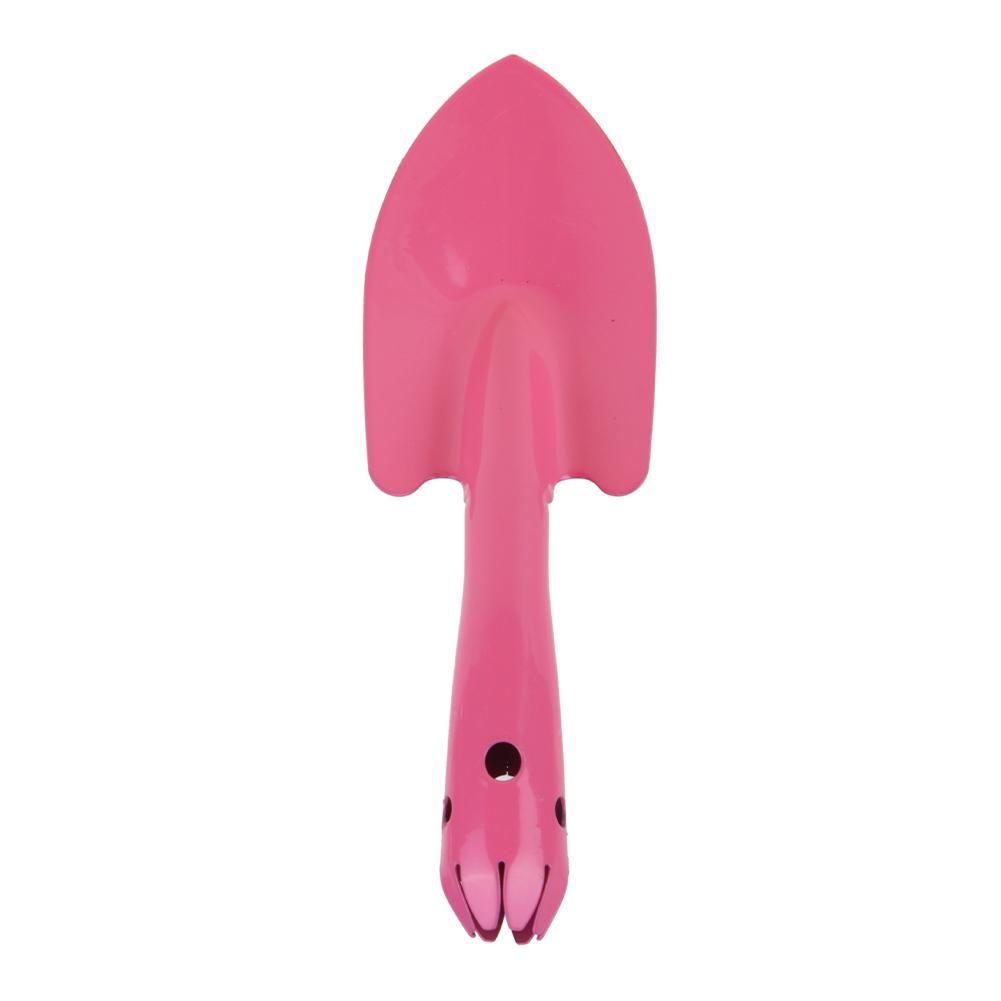 

Sharp Integrated Iron Small Shovel Garden Spade Hardware Tools(Pink), 501 Original