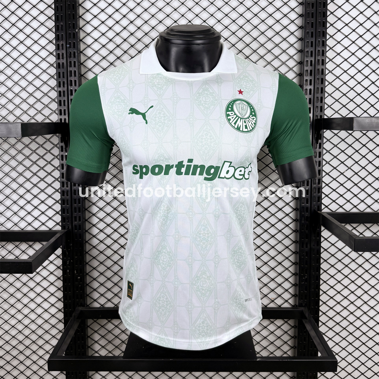 Palmeiras 2025-26 Away Jersey - Player Version