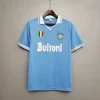 Retro 1986-87 SSC Napoli Soccer Jersey Home