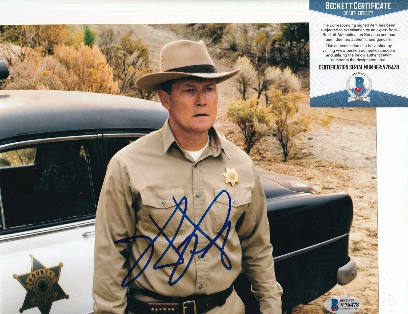 ROBERT PATRICK autographed (THE MARINE signed 8X10 Photo Poster painting BECKETT BAS V76478