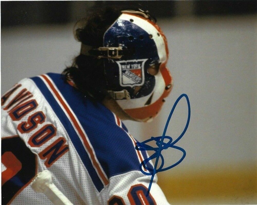 John Davidson Autographed Signed 8x10 Photo Poster painting ( Rangers ) REPRINT