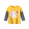 Kid Baby Boys Girls Tee Tops Long Sleeves Print Cartoon T-Shirt