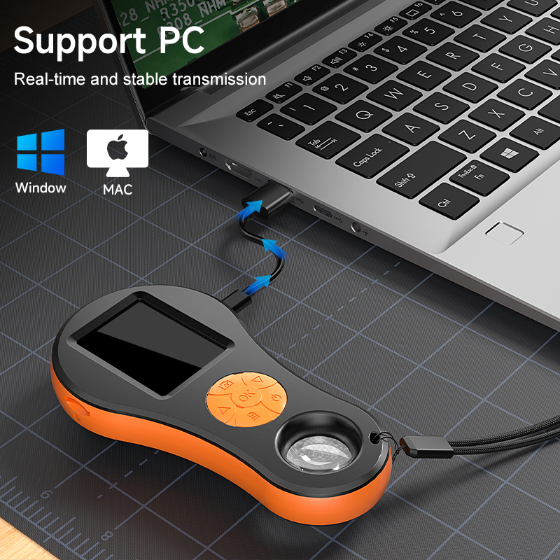 Likron Watches Likron Handheld Digital Microscope with 20-inch IPS Screen