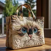 Swirly Ragdoll Quilted Tote Bag GFTONT1875