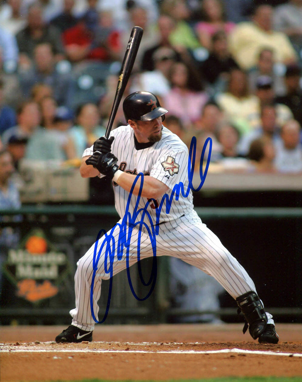 Jeff Bagwell 8x10 SIGNED Photo Poster painting AUTOGRAPHED ( ASTROS HOF ) REPRINT