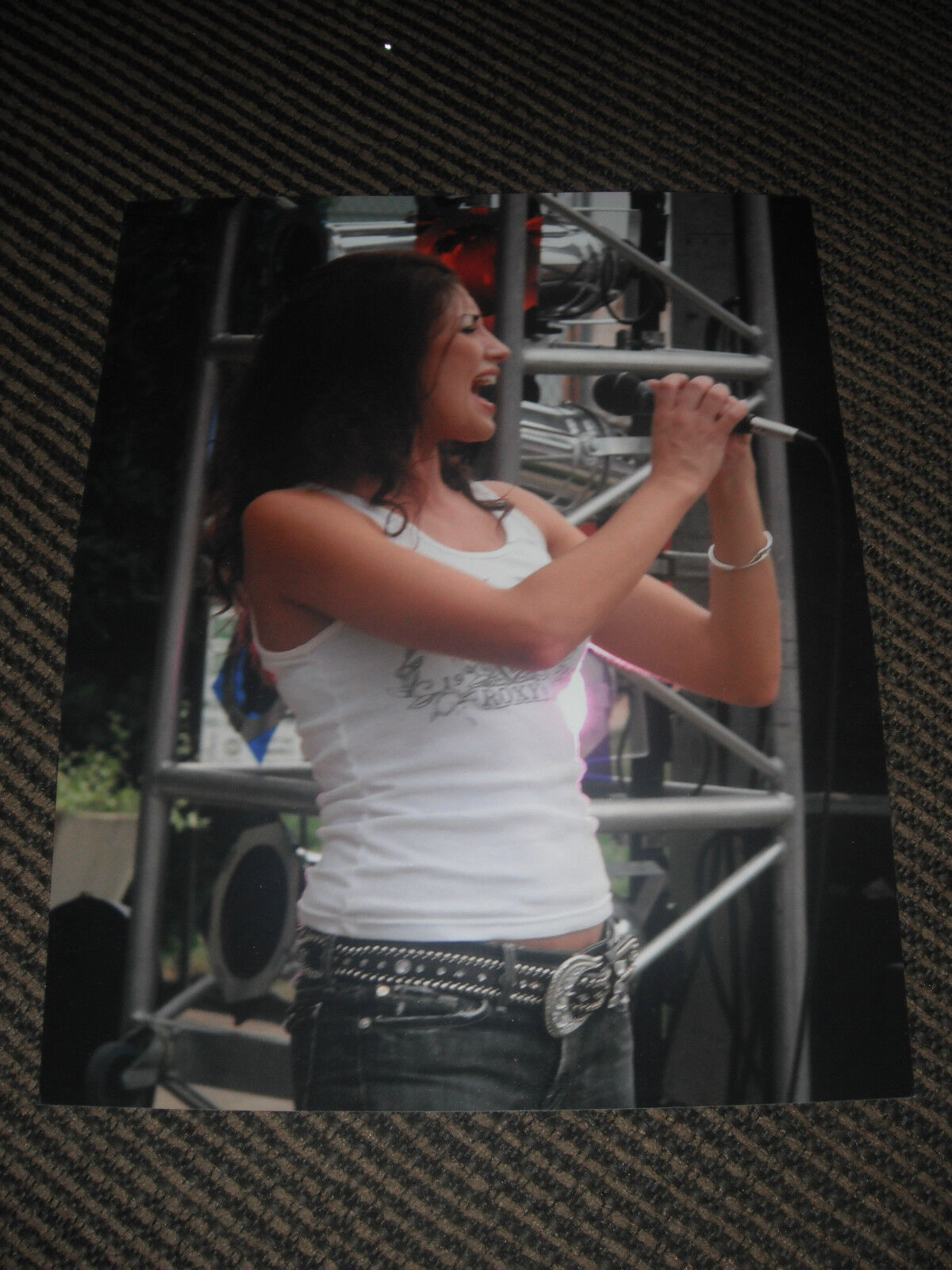 Danielle Peck Live Music Color 8x10 Photo Poster painting Promo Picture