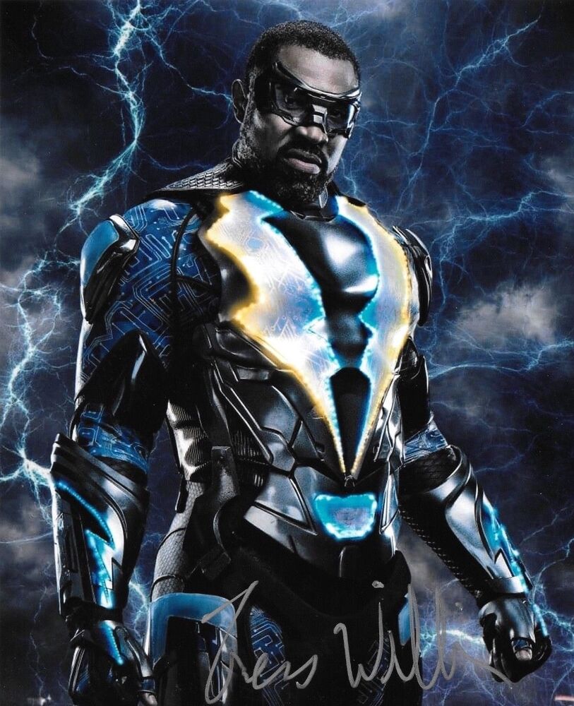 * CRESS WILLIAMS * signed autographed 8x10 Photo Poster painting * BLACK LIGHTNING * 2