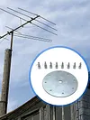 GP Shortwave Antenna Ground Grid Disk Signal Generators Adapts to JPC12/PAC12