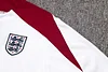 Joyfball 2024/2025 England Half-Pull Training Suit White Football Shirt 1:1 Thai Quality