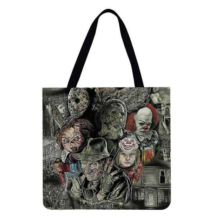Horror Movie Character - Linen Tote Bag
