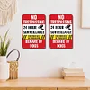 2pcs - Warning - Vintage Metal Signs(8*12Inch)