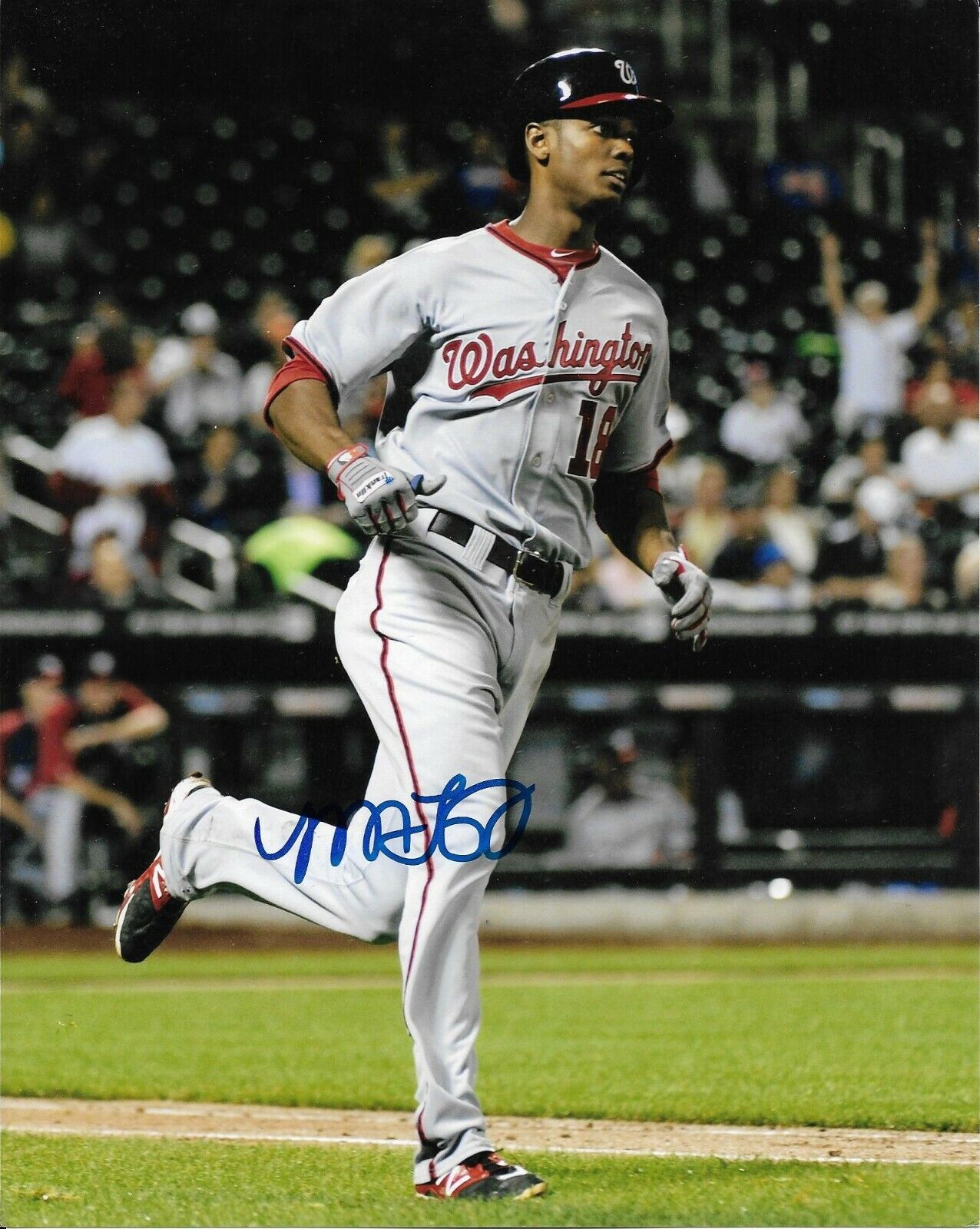 MICHAEL TAYLOR signed autographed WASHINGTON NATIONALS 8x10 Photo Poster painting w/COA