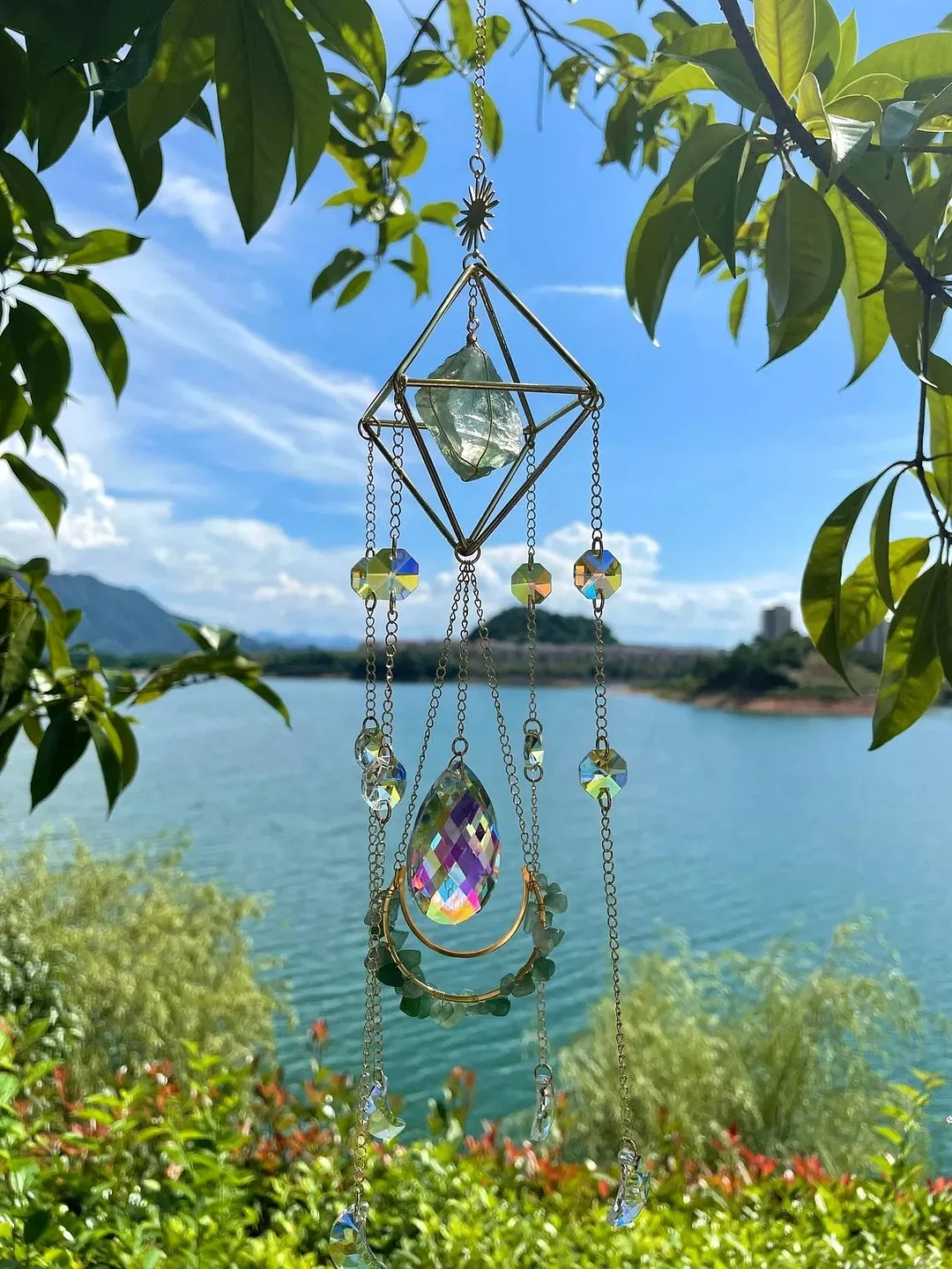 🎄Christmas Sale-Aurora Crystal Suncatchers