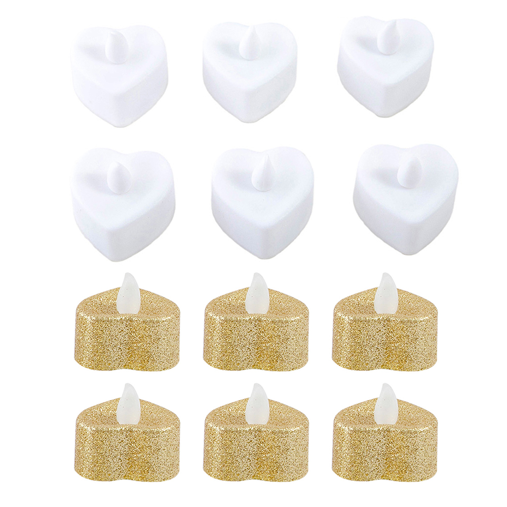 

6pcs LED Tealight Candle Home Christmas Party Wedding Holiday Decorations, 501 Original