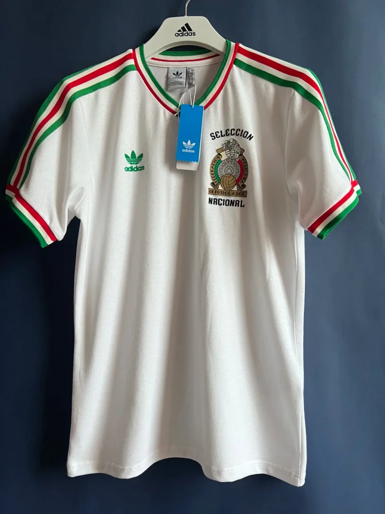 1984/85 Mexico Retro White T-Shirt
