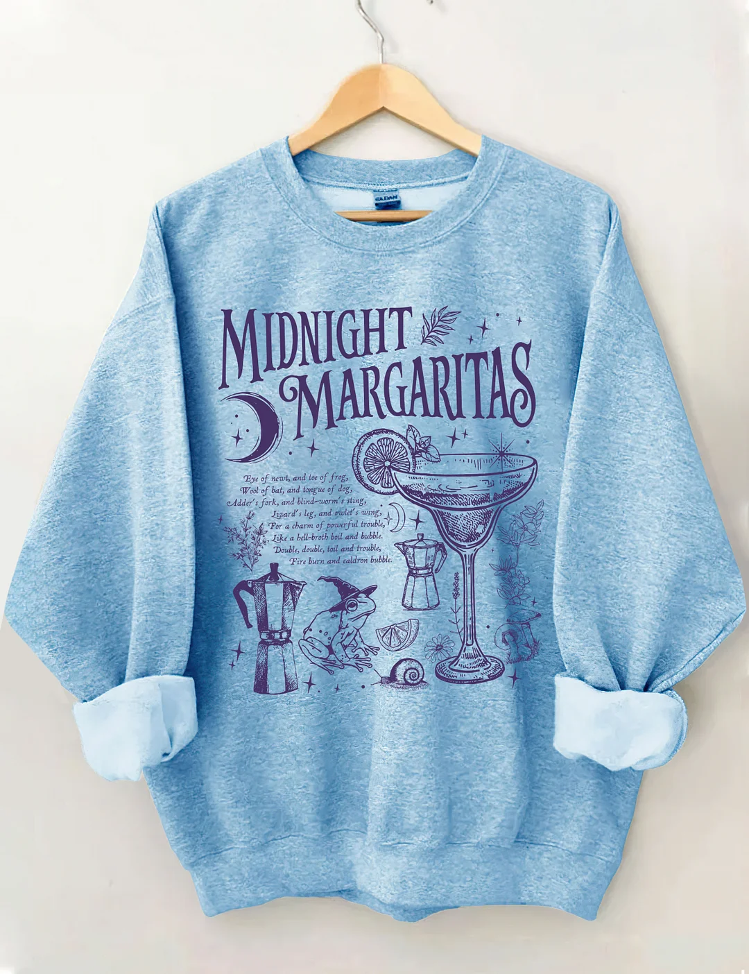 Midnight Margaritas Design Sweatshirt