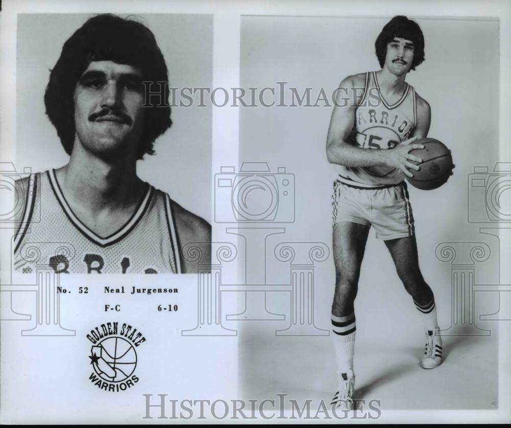 Press Photo Poster painting No. 52 Neal Jurgenson, Golden State Warriors - orc10216