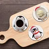 6 kits d&rsquo;art en carton anim&eacute; DIY Diamond Peinture en bois avec support (Pinguin)