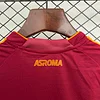 2025/2026 Roma Home Soccer Jersey 1:1 Thai Quality Kids Size
