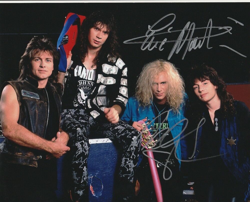 * MR. BIG * signed autographed 8x10 Photo Poster painting * ERIC MARTIN & BILLY SHEEHAN * 2