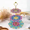 DIY Diamond Painting 3-Tier Mandala Cupcake Dessert Stand Serving Tray Decor Kit