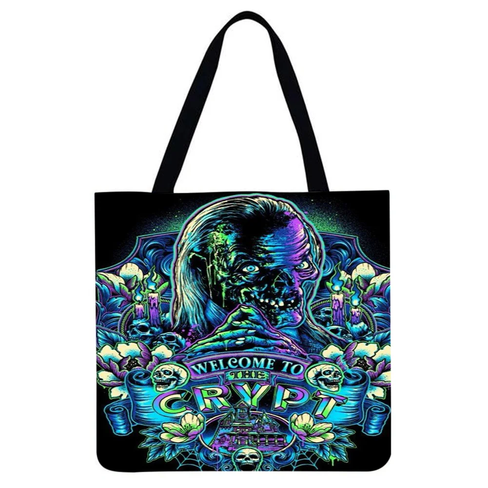 Linen Tote Bag-Movie cartoon