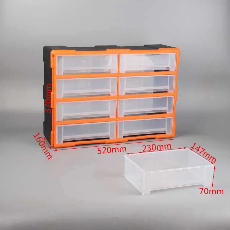 Casual Solid Color Plastic Storage Box