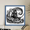 Silhouette Pirate Ship Captain-11CT Stamped Cross Stitch 40*40cm/15.75*15.75in tapestrymarket