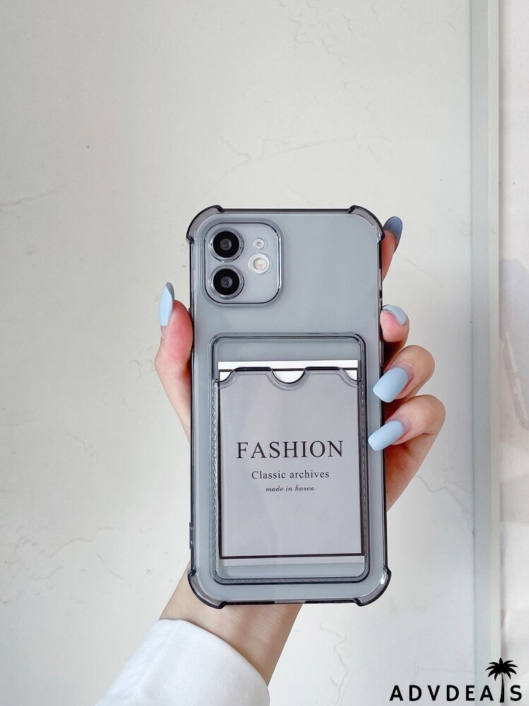 Clear Phone Case With Card Slot