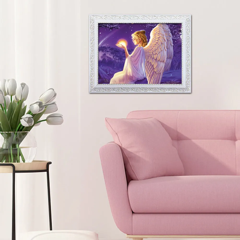 Full Round Diamond Painting 40*30cm - Angel