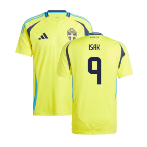 Schweden Alexander Isak 9 Home Trikot 2024-2025