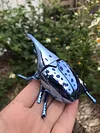 Clockwork beetle toy insect beetle simulation animal rhinoceros beetle electroplating mechanical model