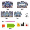 Diamond Painting Tissue Box Kits Decorative Rhinestone Craft Kit (Peacock)