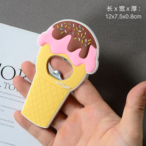 Athvotar Cute Animal Paw Wine Bottle Opener Beer Bottle Opener Cat Magnet Refrigerator Sticker Dog Fridge Magnet Beer Opener