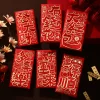 6PCS Chinese New Year Festive Red Packet Envelope