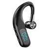 BT6.0 Wireless HD Sound Headphones with Ear Hook In-Ear Sports Headphones Type-C Charging Single Business Earplugs for Business Meeting Lecture