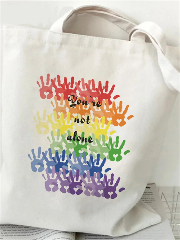 Rainbow LGBT Pride Graphic Shoulder Bag