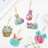 6Pcs DIY Diamond Painting Goblin Keychains