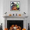 Diamond Painting - Partial Special Shaped Drill - Halloween Pumpkin(Canvas|30*30cm)