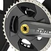 Titanium Alloy Crank Bolt Locking Screw W/ Bike Crank Arm Cap Fixing Crank Screw