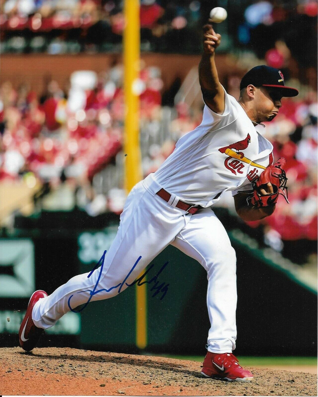 JORDAN HICKS signed autographed ST. LOUIS CARDINALS 8x10 Photo Poster painting w/ COA