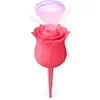 Quiet Strong Sucking High-quality Material Rose Vibrator
